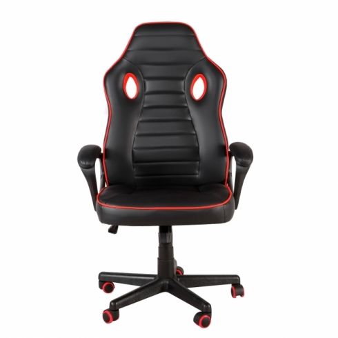 Кресло MF-3041 Black+red